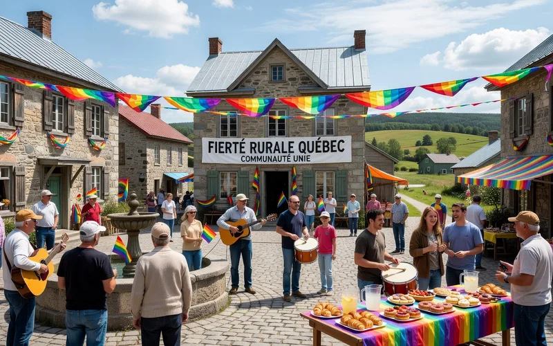Activit&eacute;s sportives lors d'un &eacute;v&eacute;nement fiert&eacute; LGBT+ au Qu&eacute;bec